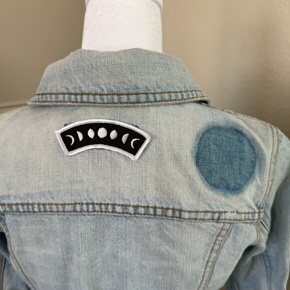 Juicy Couture Faded Blue Denim Jacket - Picture 7 of 9